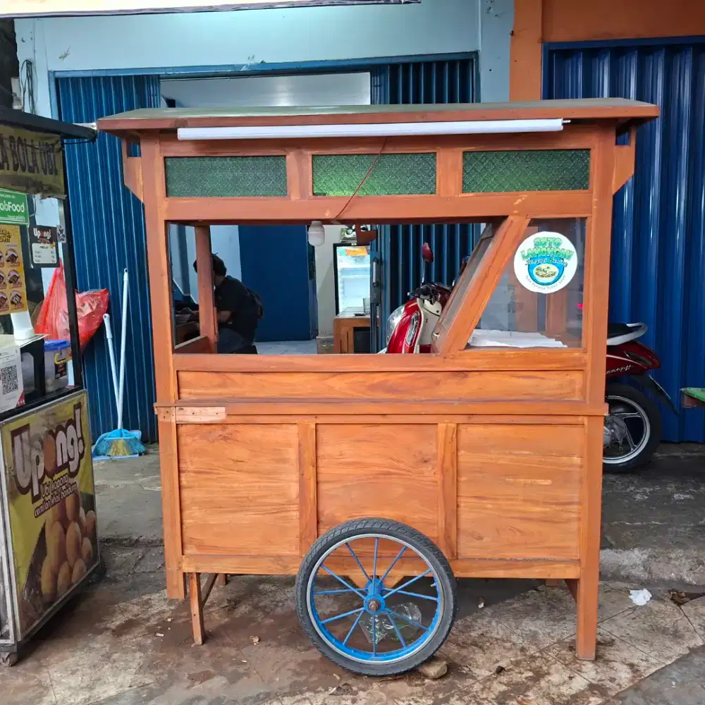 Gerobak Kayu Soto
