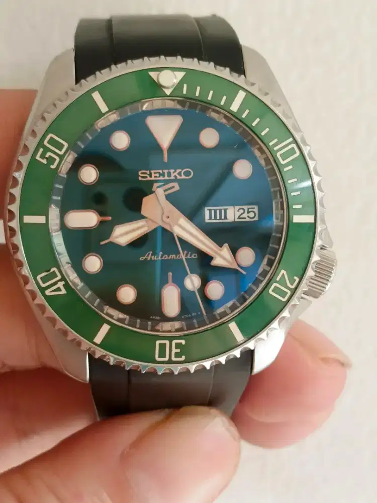 seiko srpd61k1 full upgrade part mahal (KERMIT)