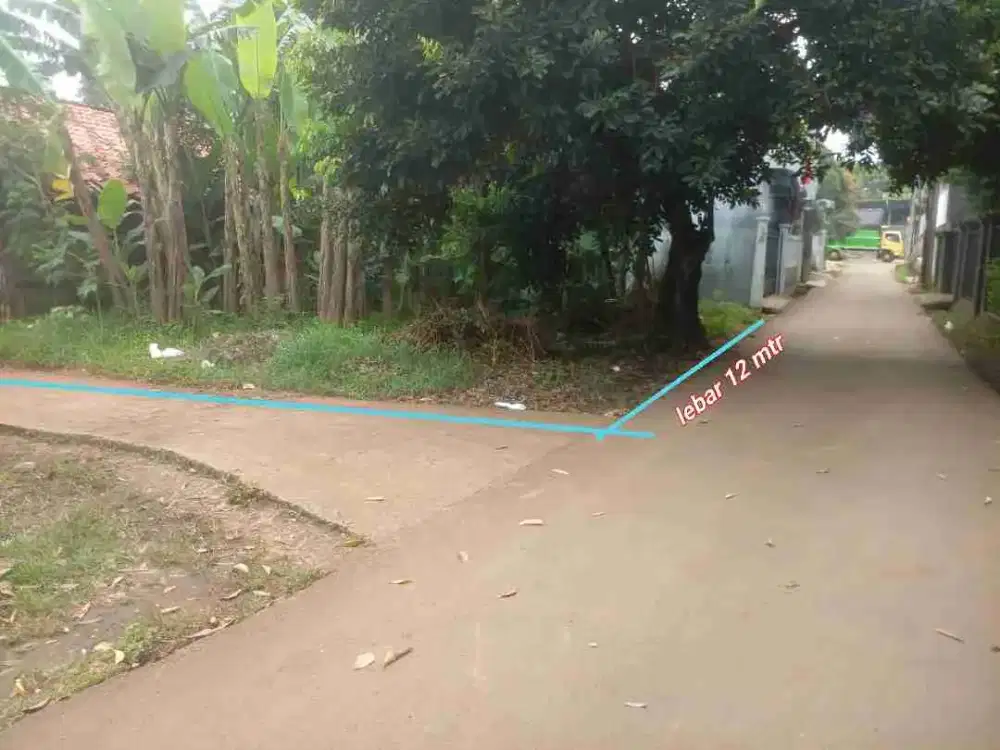 dijual tanah deket jalan raya