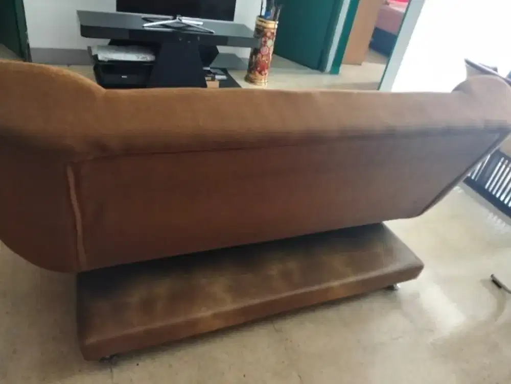 Sofa Bed coklat