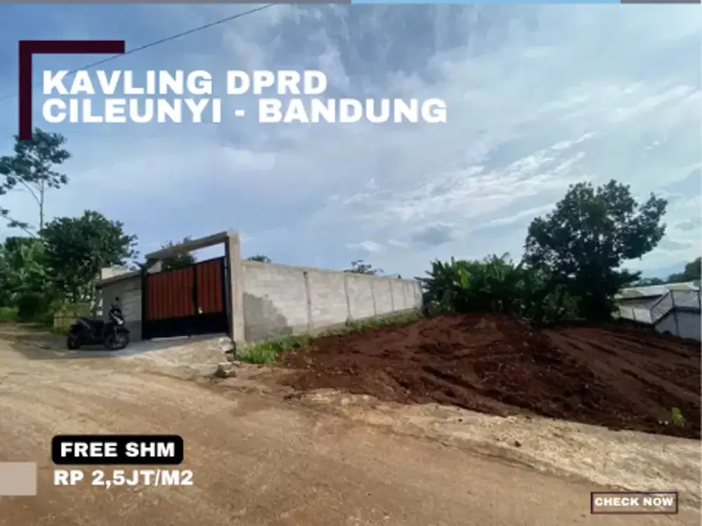 RP 390 JUTA UNTUK 156 M²: Keuntungan Harga Per Meter Terendah di Lokasi VVIP!