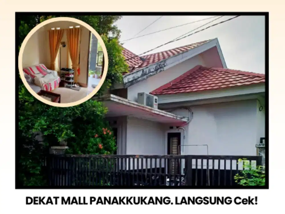 MILIKI ASET! RUMAH 4 KT SHM DI JALAN MERANTI, HANYA 1.2 M