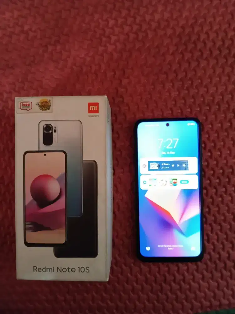 DIJUAL XIAOMI REDMI NOTE 10S (6/64) - Ex Pemakaian Pribadi