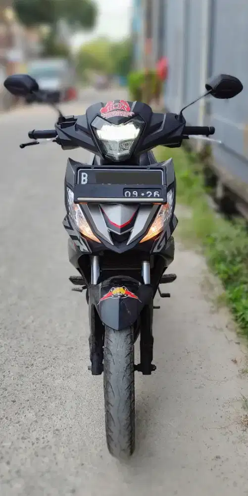Honda Supra GTR Hitam, bisa tt matic