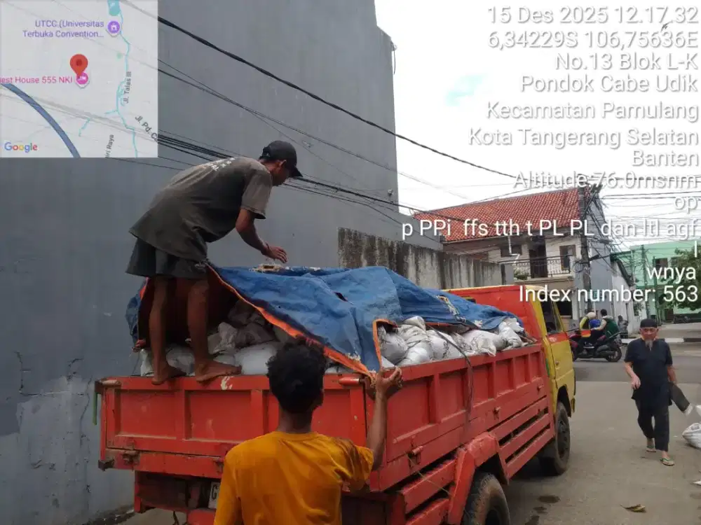 Jasa pembersihan puing proyek