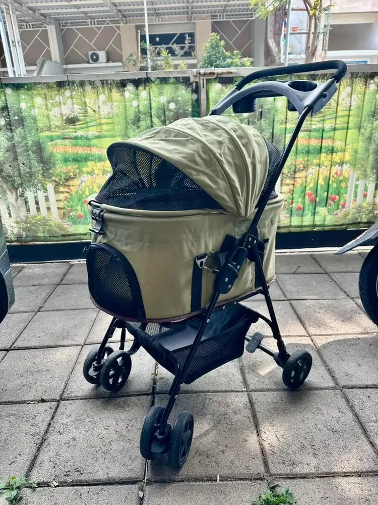 Stroler Pet Anjing Kuncing Anabul Kereta Dorong