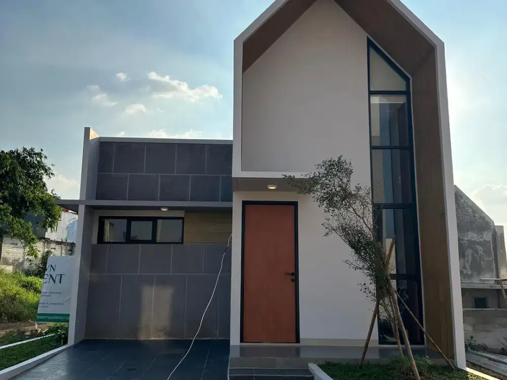 Rumah Dijual di Selatan Jakarta 600 Jutaan di Green Madani Cinangka Sawangan Depok SHM Akses via TOL dan MRT Lebak Bulus
