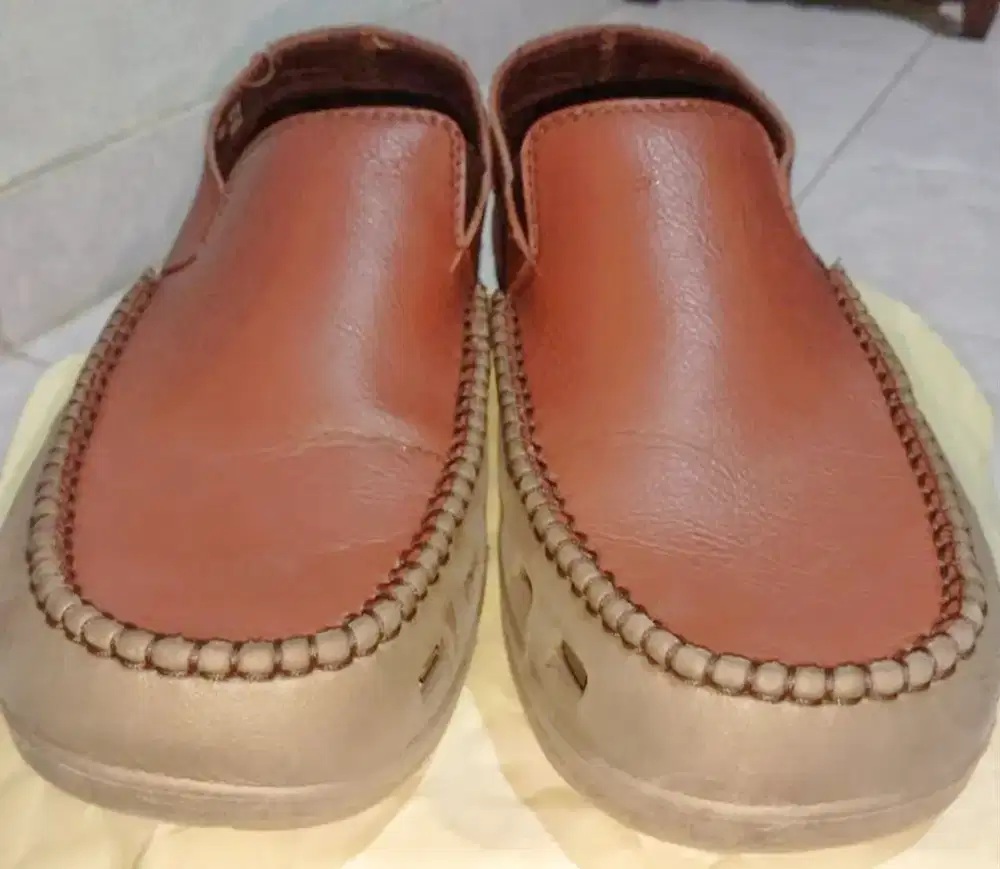 Sepatu kulit import slip-on original produk