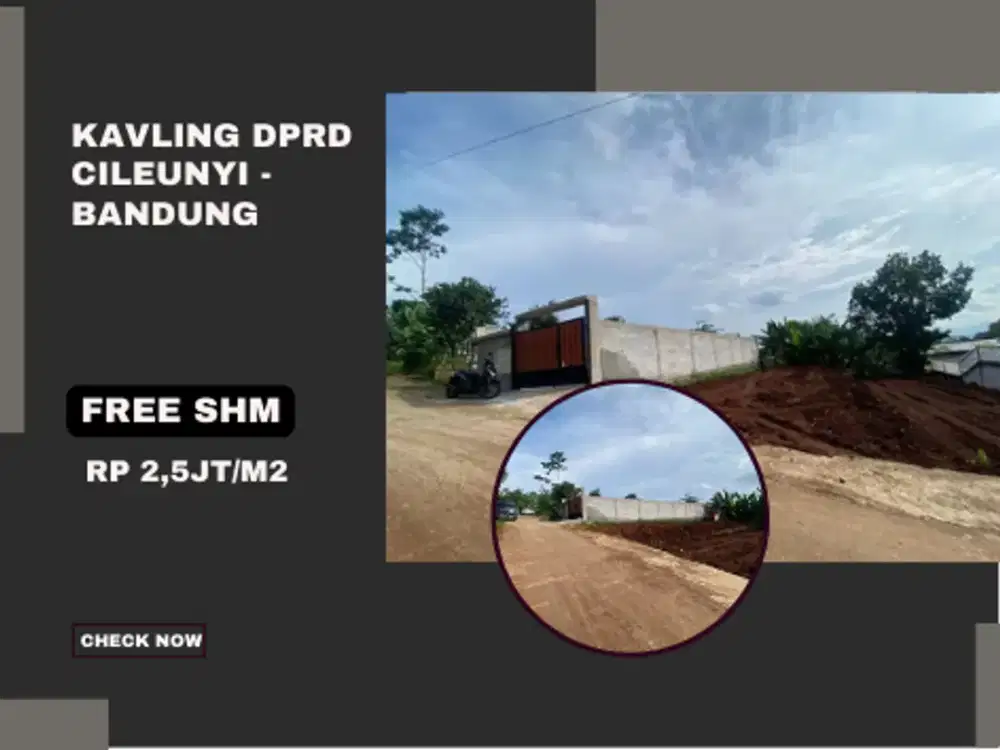 KAVLING A2 156M²: Keuntungan Jual Kembali Sangat Mudah Karena Lokasi Strategis!