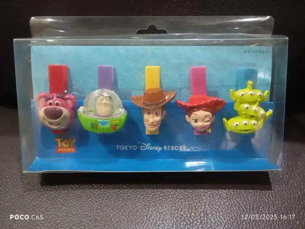 Clip set special edition Toy story disny japan