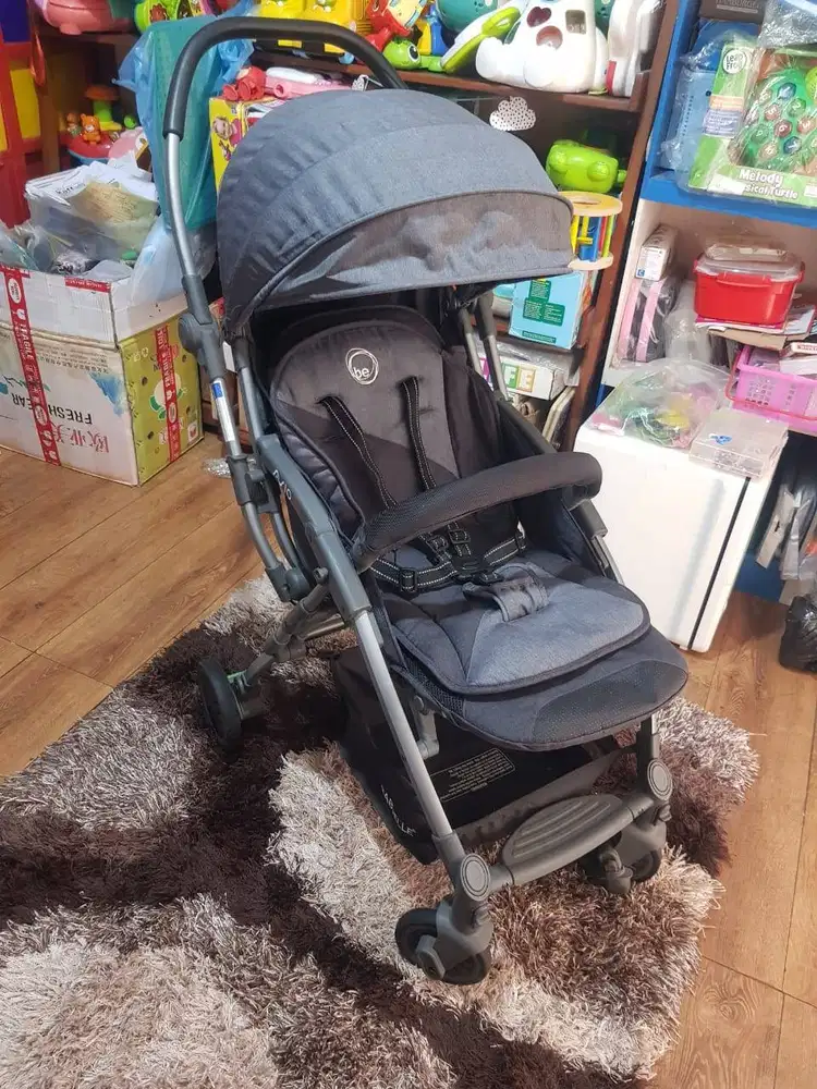 stroller babyelle avio rs abu abu bisa dua arah