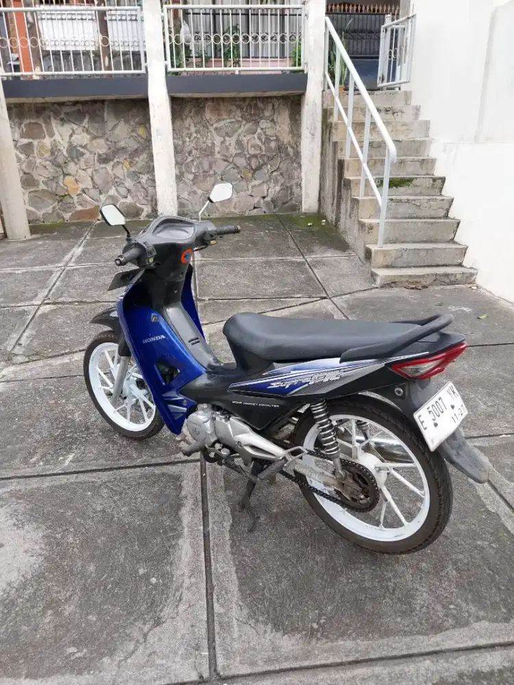 SUPRA FIT NEW KUMPLIT ORSINILAN ASLI BIRU