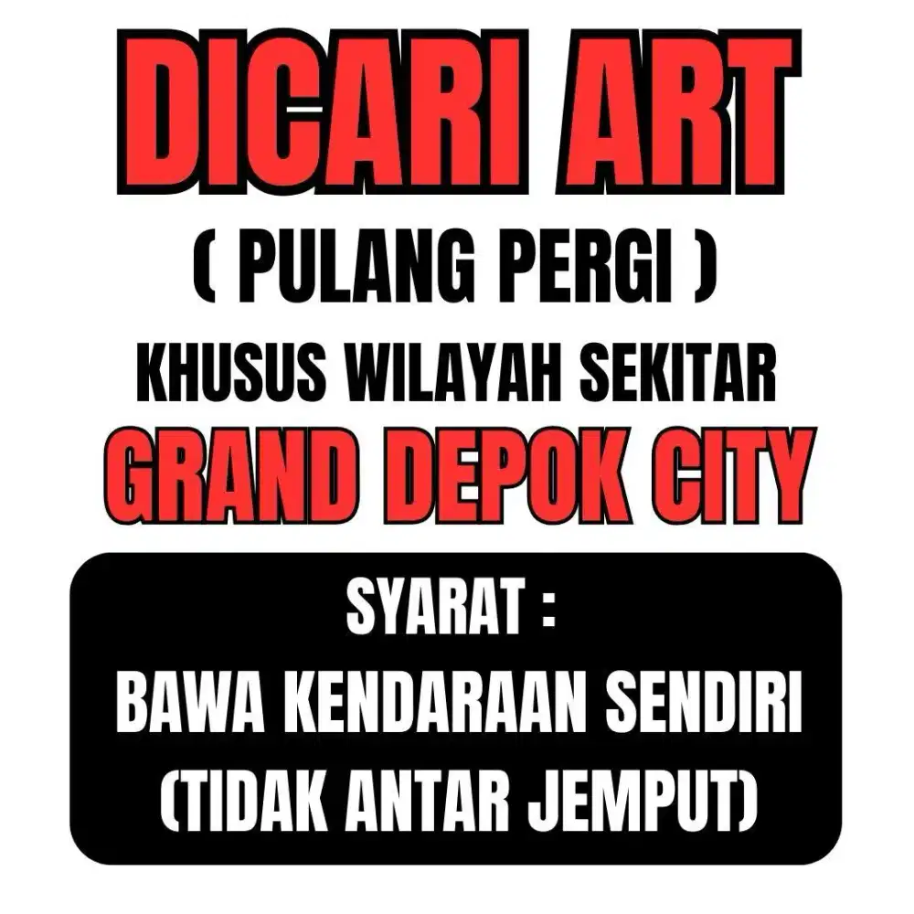 CARI ART PP WILAYAH GDC