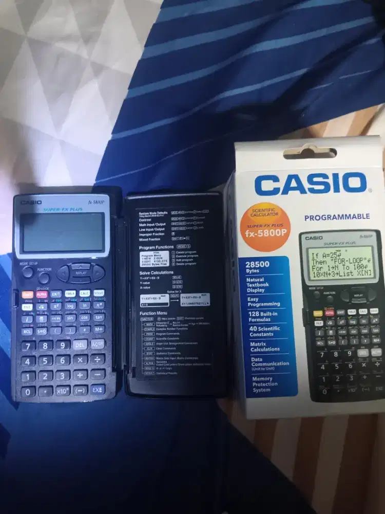 Kalkulator fx5800p