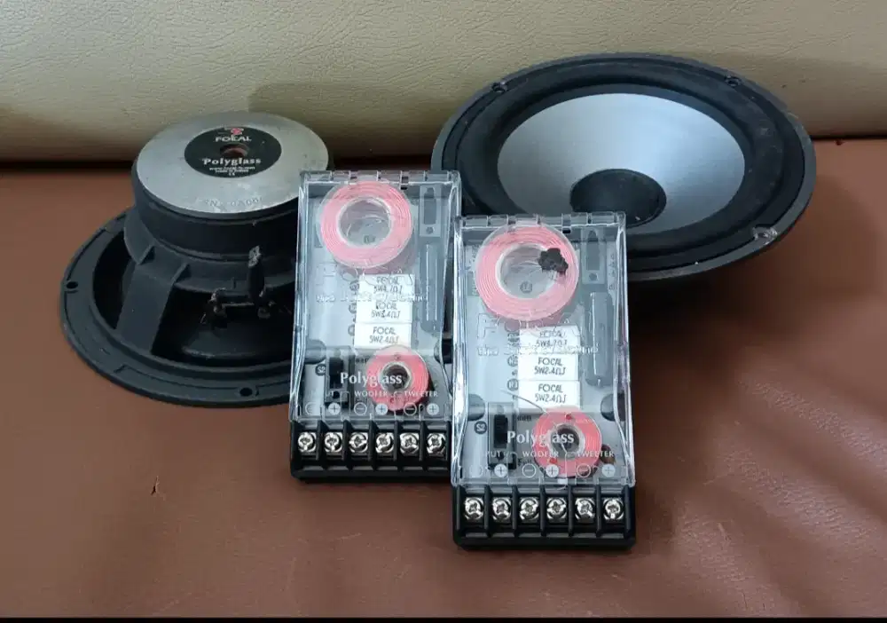 Speaker 6V2S & Cross Over Focal Polyglass