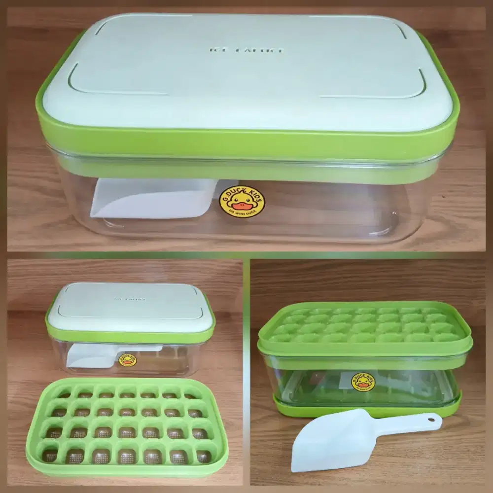 Kotak es batu kecil tekan G.Duck, baru