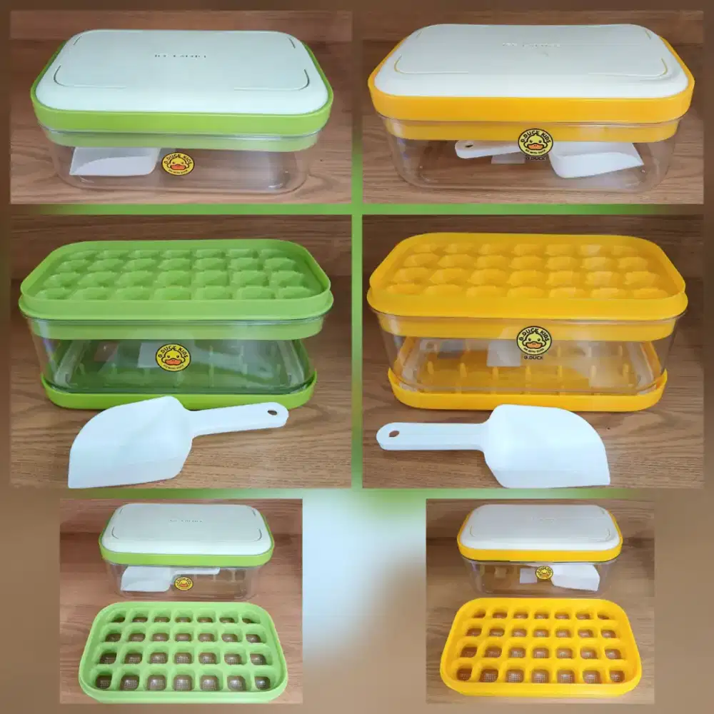 Kotak es batu kecil tekan G.Duck, baru