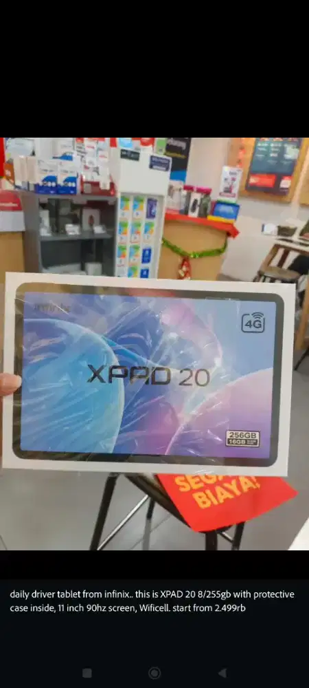 Infinix XPAD20 series New