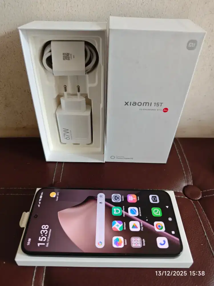 Xiaomi 15T 12/512 Fullset ori segel mulus garansi ON
