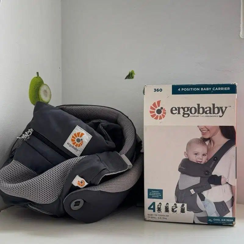 Ergobaby 360 air cool mesh carrier chambray