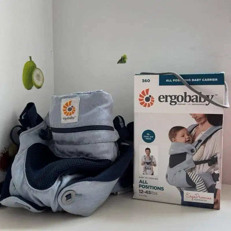 Ergobaby 360 air cool mesh carrier chambray