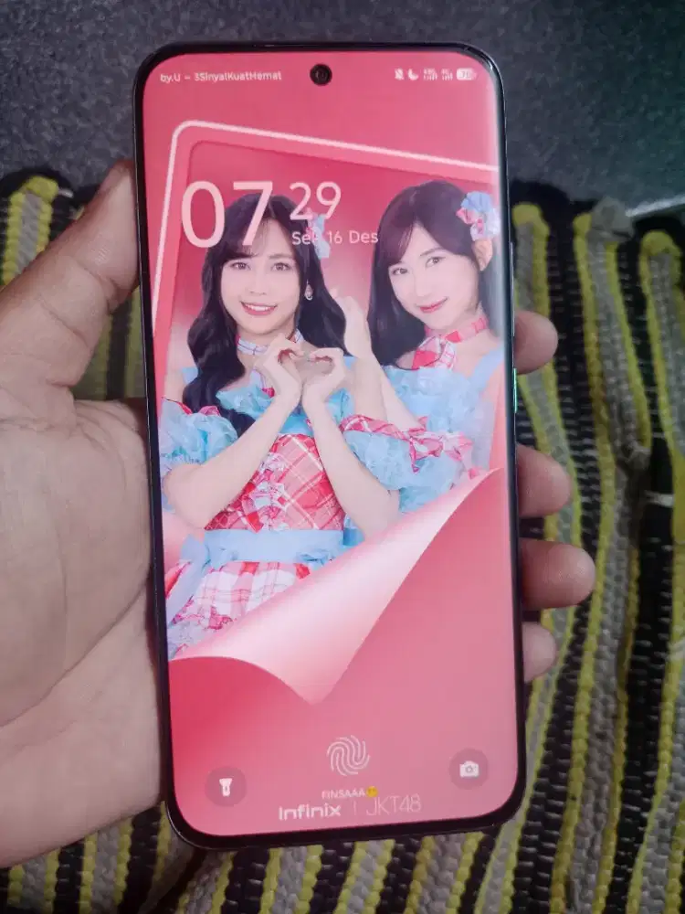 Infinix hot 60 pro plus ram 8/128 layar lengkung mulus Nfc cakep