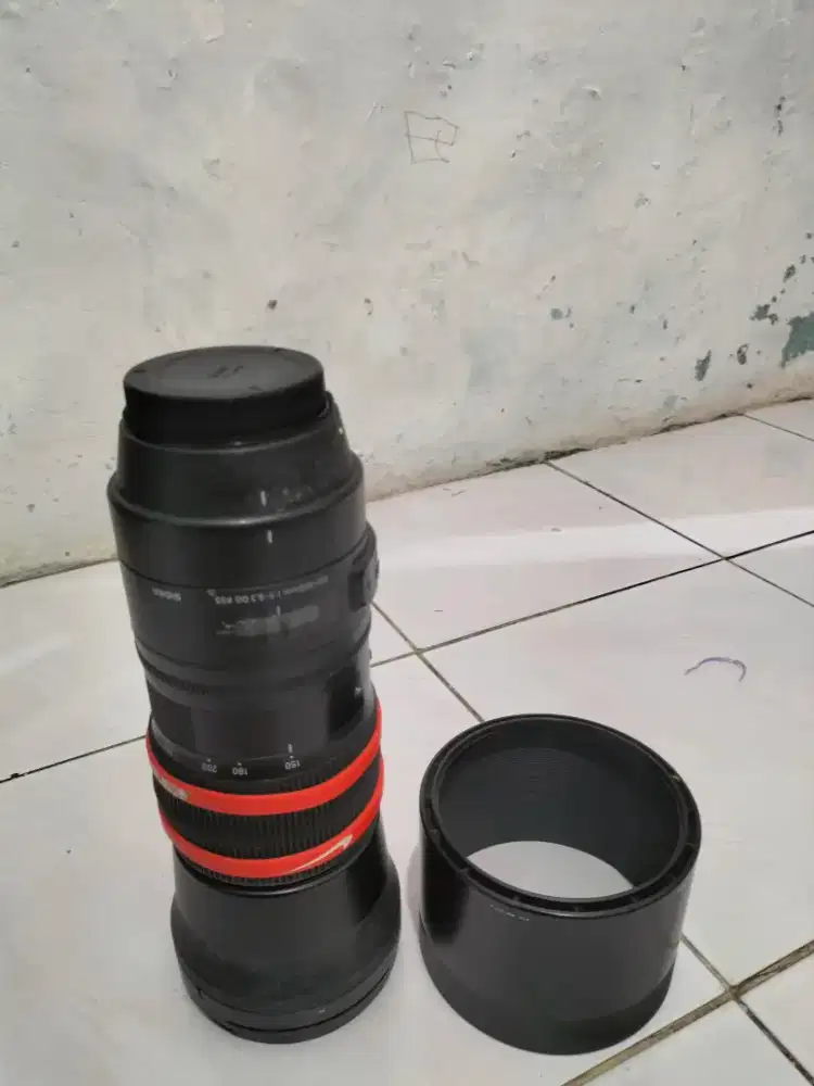Lensa sigma 150-600 canon
