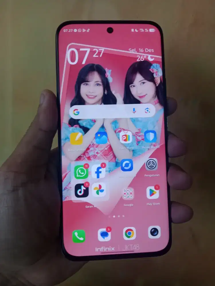 Infinix hot 60 Pro plus ram 8/128 layar lengkung muluss bgt nominus