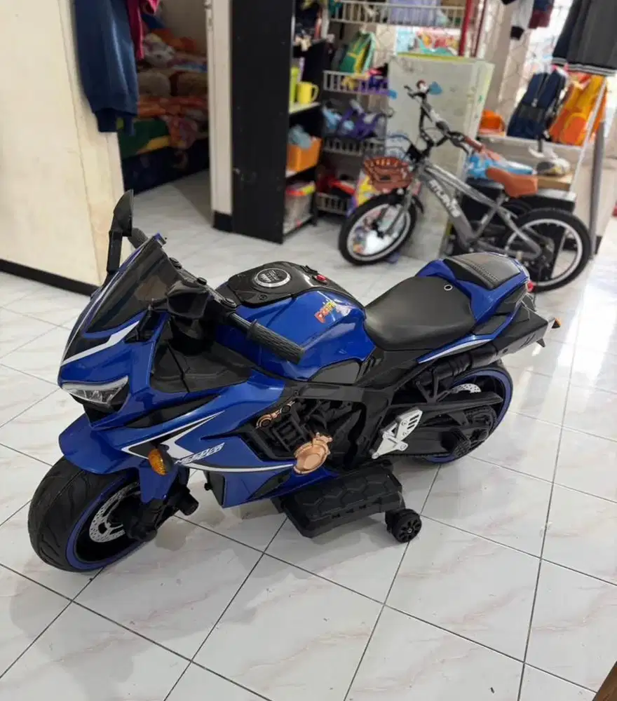 motor aki anak model motosport ukuran besar