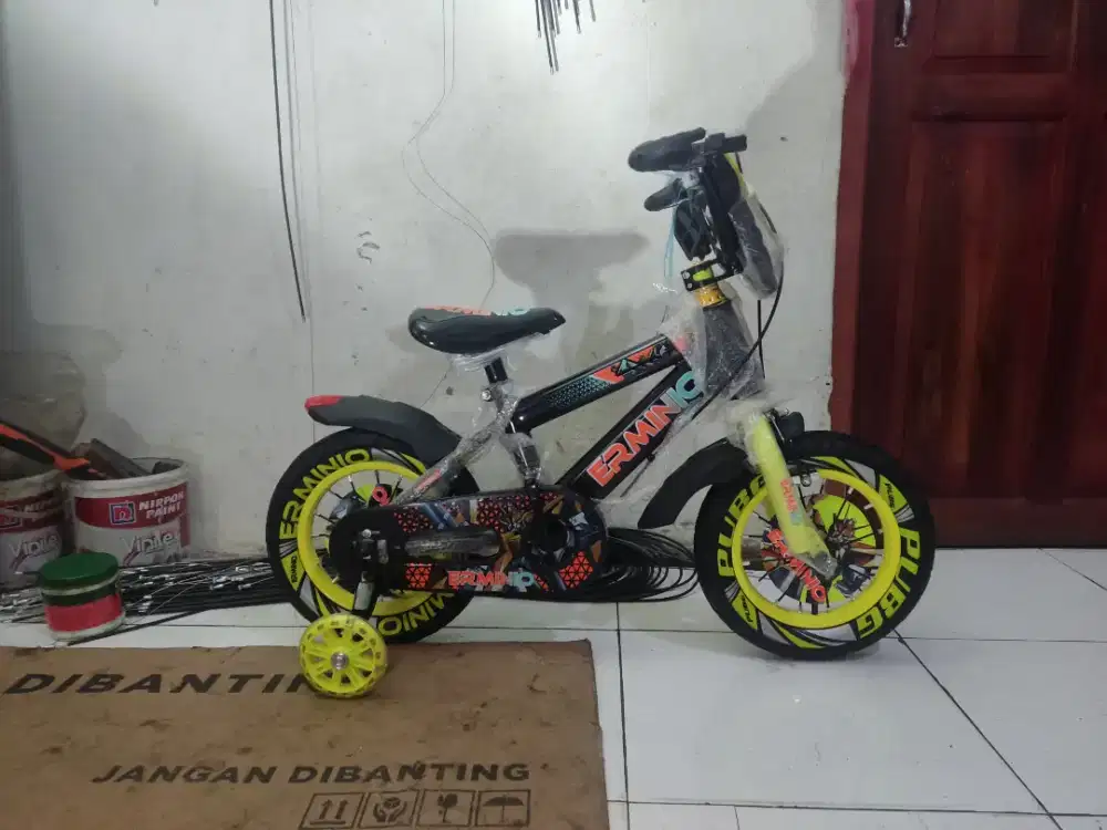 (Baru)Sepeda anak laki cowo 12 16 inch ERMINIO