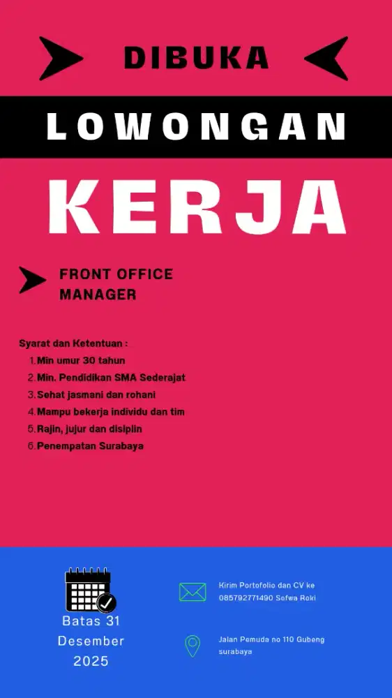 Lowongan Kerja Administrasi