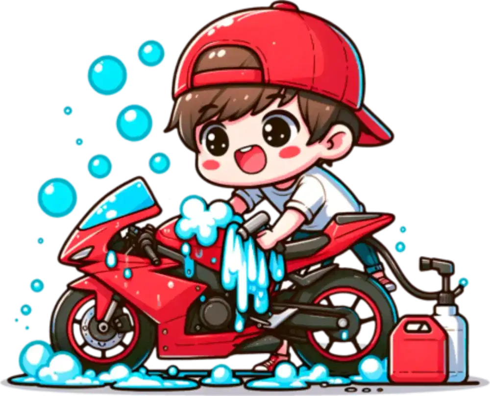 Loker Cuci Motor Steam