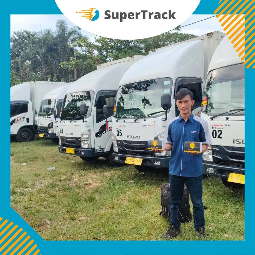 Alat Canggih GPS Tracker Supertrack untuk kendaraan Motor, Mobil, Truc