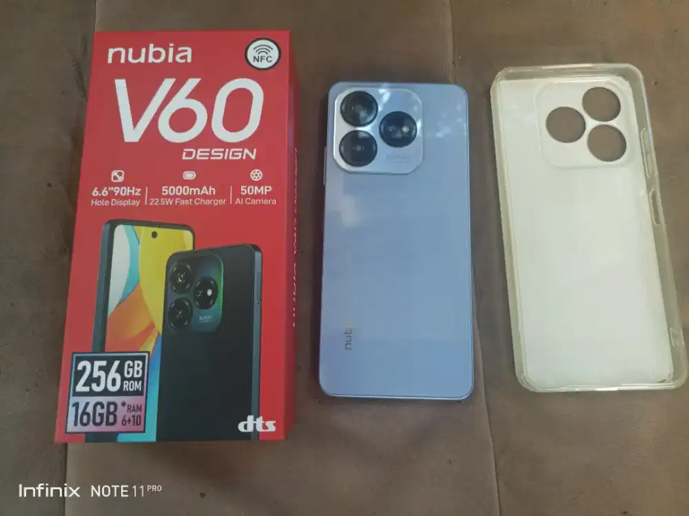 Nubia v60 design hp dusbook