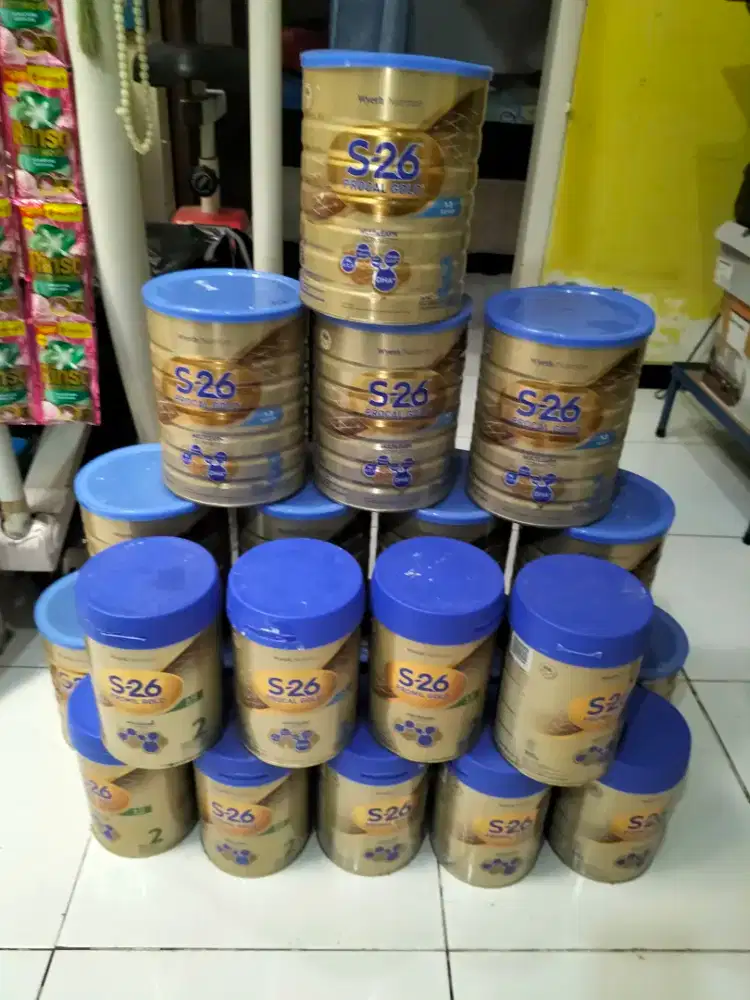 Jual kaleng susu S26 dan Nutrilon