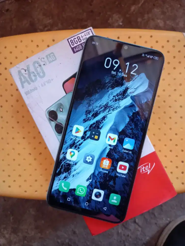 jual cepat aja itel A60s no minus