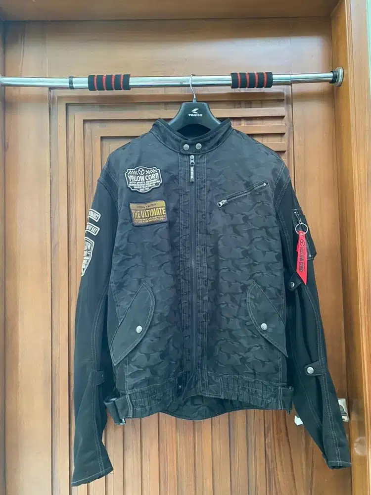 Yellow Corn YB 9103 Mesh Jaket Black Camo