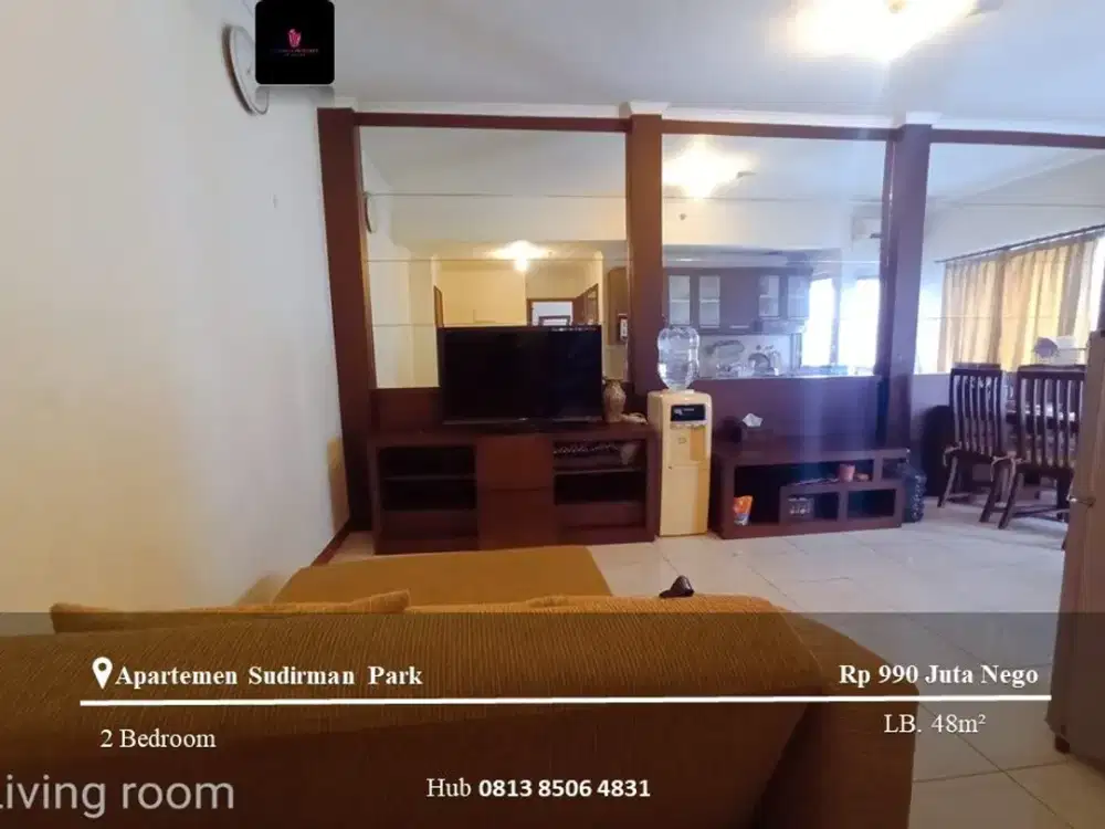 Dijual Apartement Sudirman Park 2BR FF
