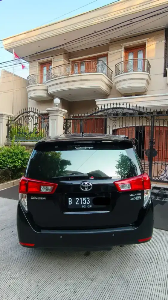 INNOVA G 2021 AT BLACK ExWanita DVD-MP4-USB-BT ISTIMEWA