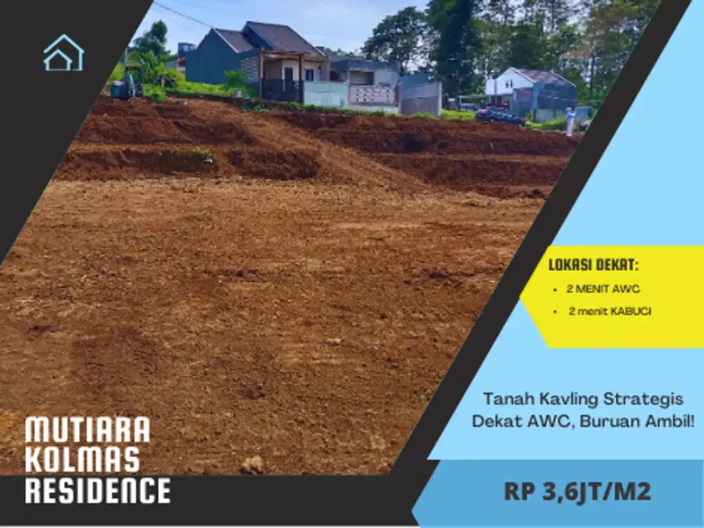 Strategis Dekat Pintu Tol Baros/Padalarang! Kavling Kolmas: Akses Cepat, Lingkungan Bebas Macet Pagi