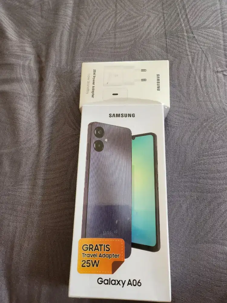 Jual Cepat HP Samsung A06 6/128 5G Baru ( Masih Segel )