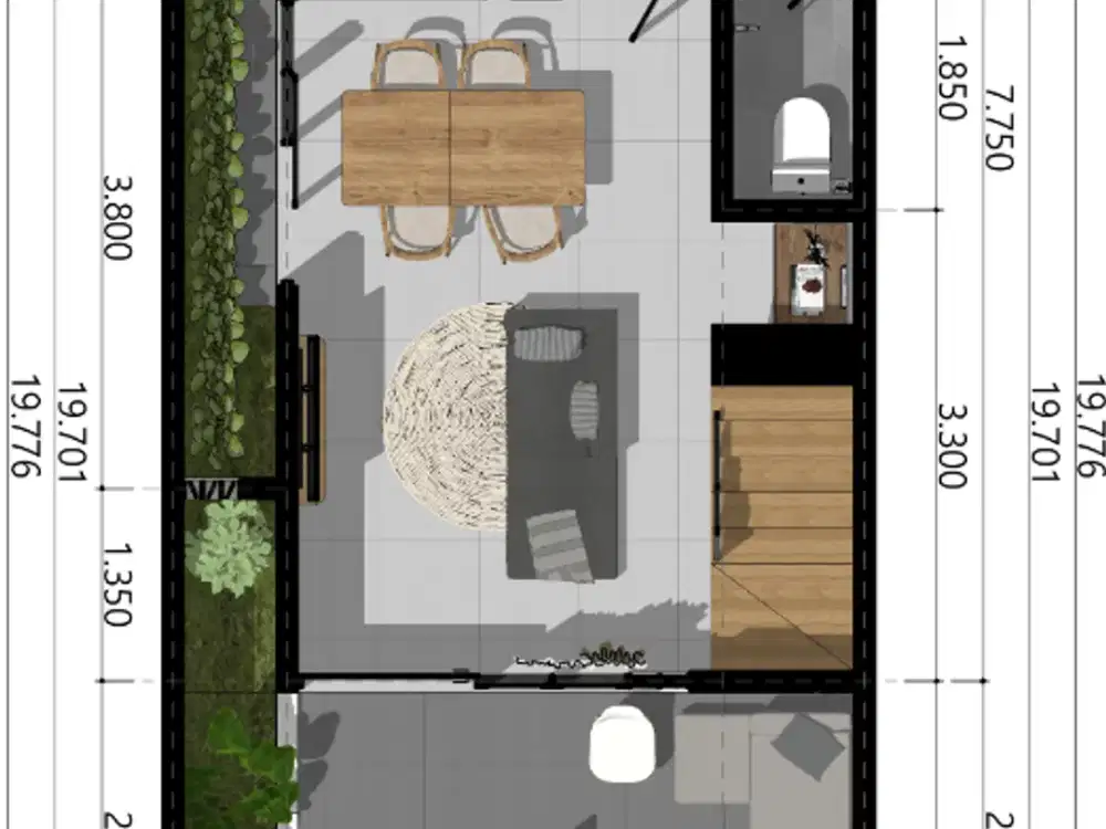 Rumah Modern 3KT dengan Harga Kompetitif di Bandung