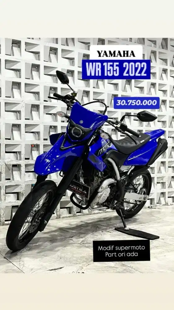 Yanaha WR155 supermoto 2022
