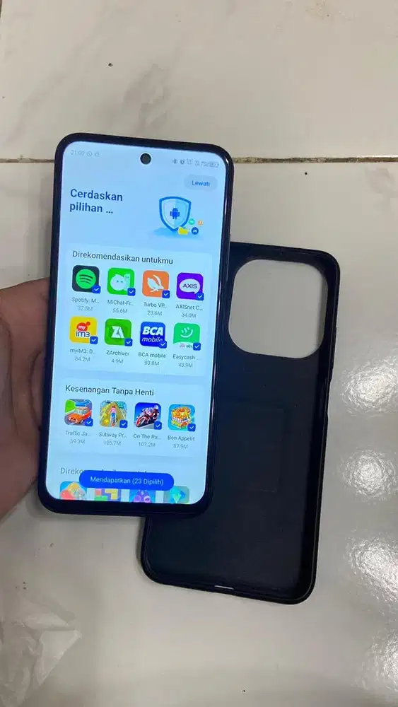 DIJUAL HP ITEL 128 GB FULL SET SECOND