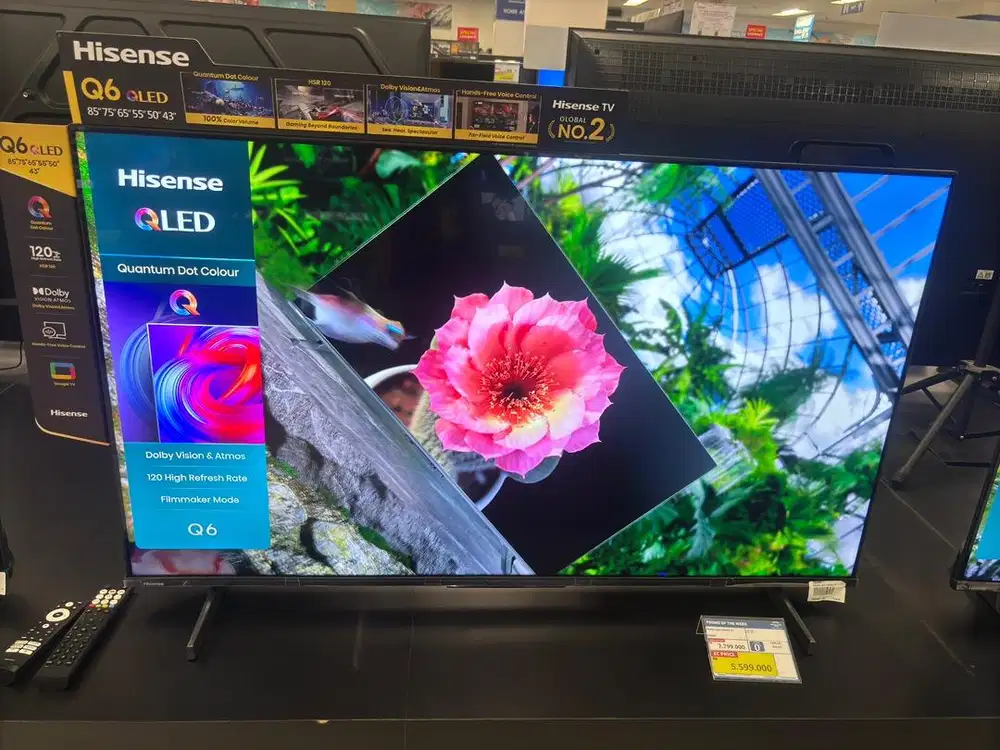 Google QLED TV HISENSE 50 inch