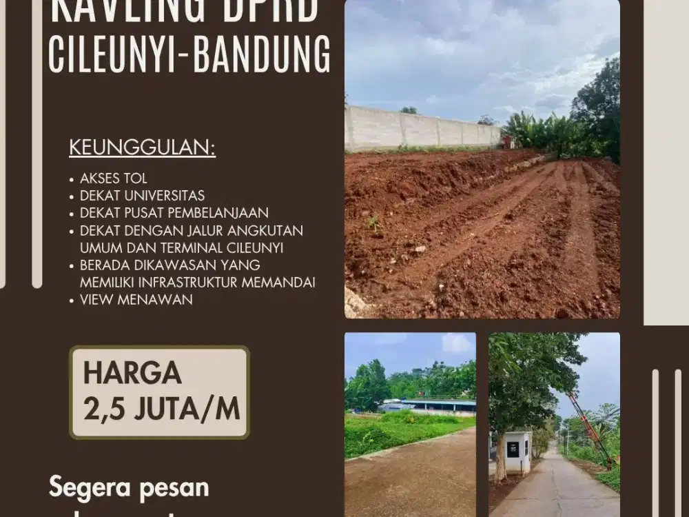 KEUNTUNGAN INI TIDAK AKAN TERULANG LAGI! Kavling A2 156m² Adalah Unit Terakhir!