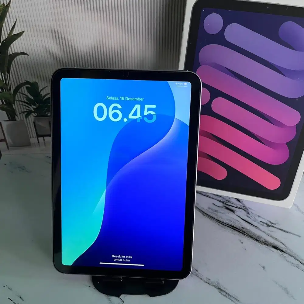 Jual Ipad Mini 7 Second Inter 128GB Purple Pemakaian Pribadi