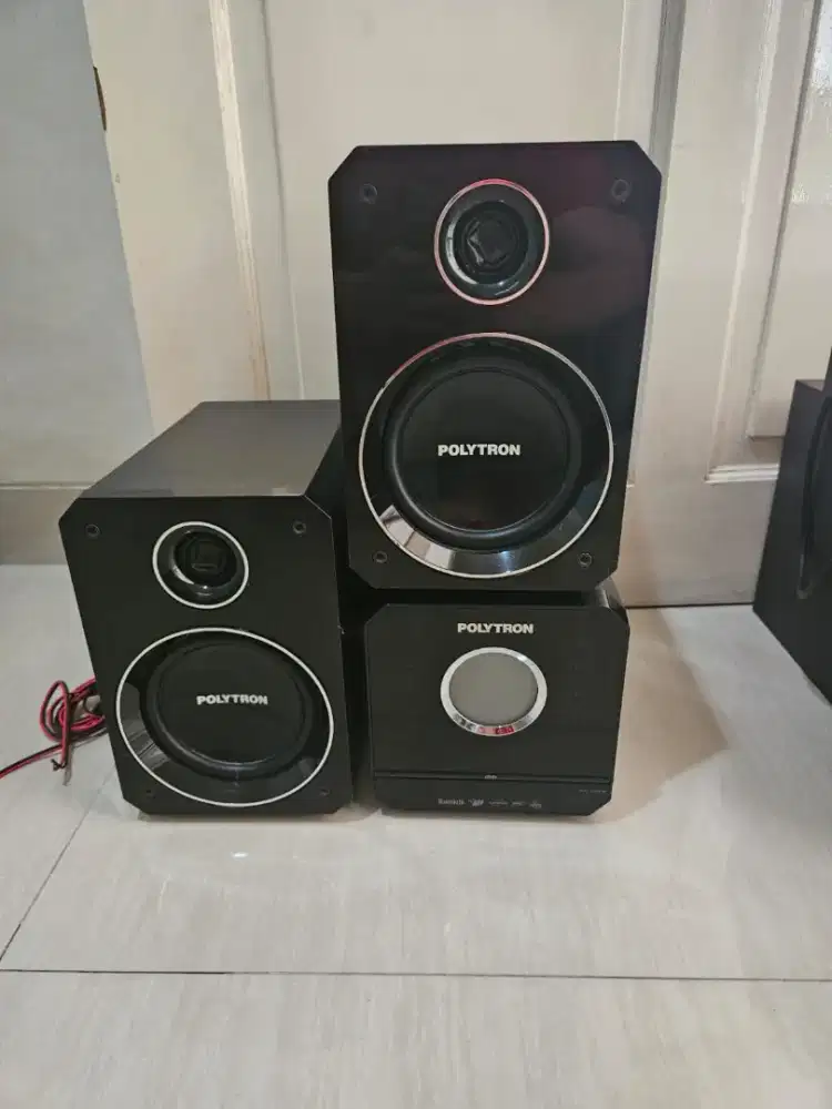 Jual Paket Home Theater LG + Speaker Polytron, Suara Mantap, Pindahan