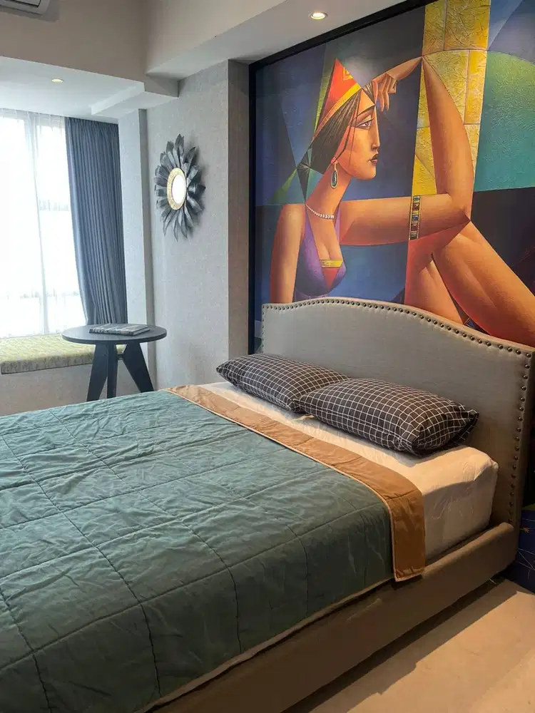 DISEWAKAN APARTEMEN BENSON TOWER STUDIO FULL FURNISHED ALL NEW GRESS