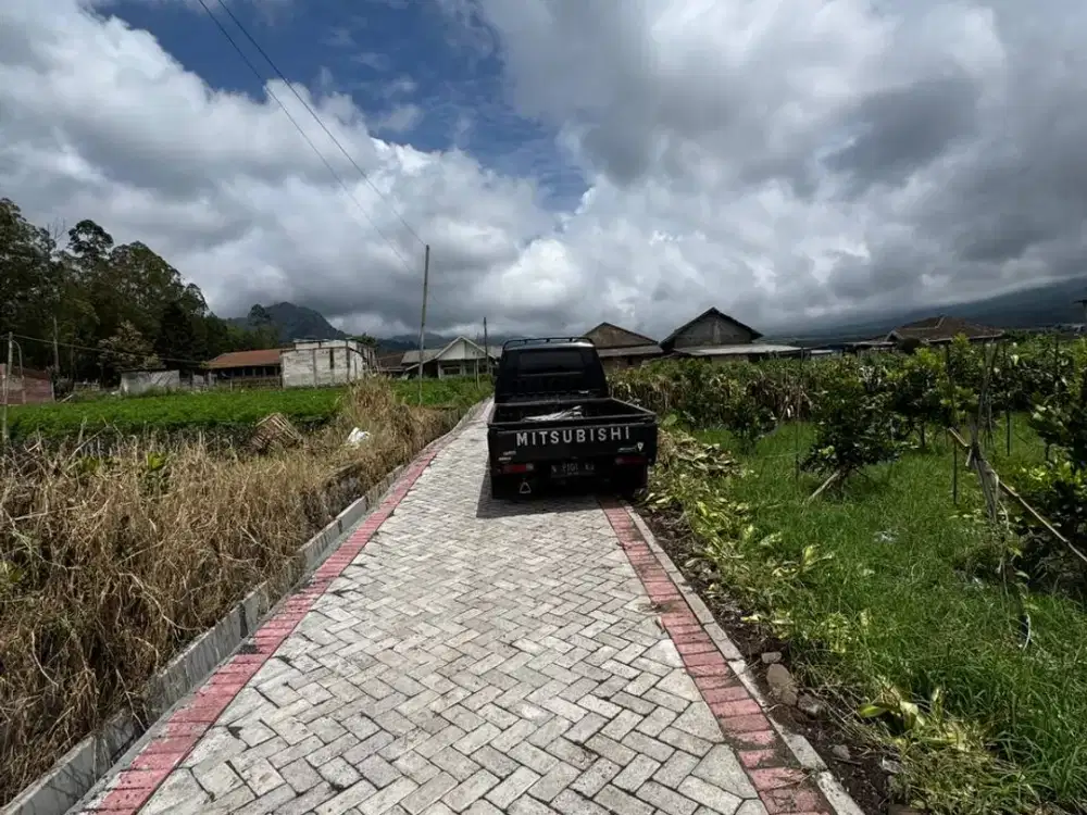 tanah kota batu dijual murah cocok untuk villa kebun